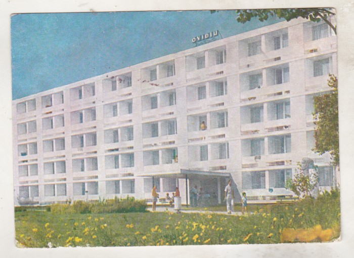 bnk cp Mamaia - Hotel Ovidiu - circulata - marca fixa