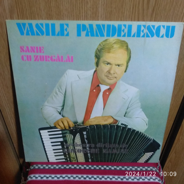 -Y- VASILE PANDELESCU - SANIE CU ZURGALAI - DISC VINIL LP