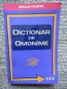 Niculae Felecan - Dictionar de omonime