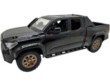 Macheta Toyota Tacoma 1:24 replica metal negru lumini si sunete usi si capota functionale