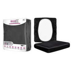 Cearsaf PVC pentru saltea - negru