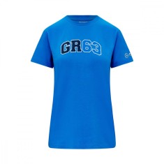 Mercedes AMG Petronas tricou de dama George Russell Logo blue F1 Team 2023 - L