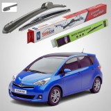 Cumpara ieftin Ștergătoare Toyota Verso-S P12 2010-2015 | Set Față și Spate Flat &ndash; TeamCar&reg;