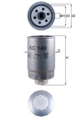MAHLE KC 140 filtru combustibil