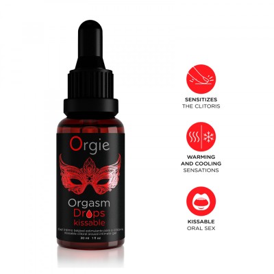 Picaturi Orgie Orgasm Kissable 30ml foto