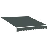 Outsunny P&acirc;nză de &Icirc;nlocuire pentru Copertină Retractabilă cu Protecție UV 30+, 3,82x2,4 m, Gri | Aosom Romania
