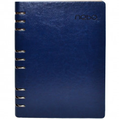 Agenda Organizer B5 Nebo 16162 Nedatata, 100 File, Albastru foto