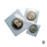 SAFE - pachete individuale pentru monede - 50 bucăți, 65 x 65 mm