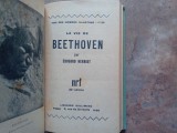 LA VIE DE BEETHOVEN - EDOUARD HERRIOT 1929