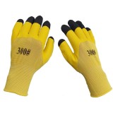 Manusi de lucru 1698 BSP Guard, tricot + latex, marime universala