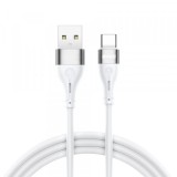 Cablu Date si Incarcare USB-A - USB-C BWOO X280C, 15W, 1m, Alb