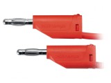 Cablu de măsurare 70VDC 16A 4mm roșu