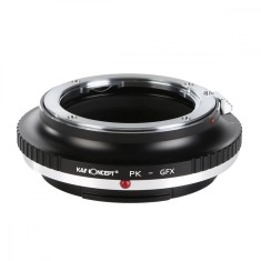 Adaptor montura K&amp;F Concept PK-GFX de la Pentax K la Fuji GFX KF06.355