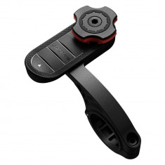 Suport Telefon pentru Bicicleta Spigen GearLock MF100, Montaj pe Ghidon, Pozitionare Frontala, Negru foto