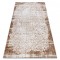 Covor acril VALS 0W9990 H02 48 Abstracțiune ornament fildeş / cupru, 160x230 cm