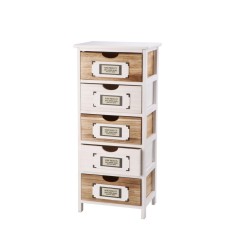 Comoda lemn multicolor 40 x 29 x 90 cm