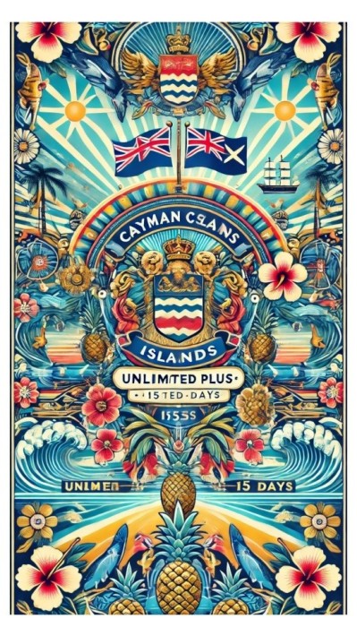 eSIM Cayman Islands, Unlimited Plus, 15 Days