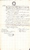 A3737N Act privitor la un &icirc;mprumut de florini renani, 1852, T&acirc;rgu Lăpuș, limba maghiară