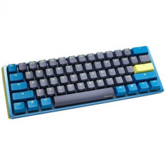 Tastatura Gaming Mecanica Ducky One 3 Daybreak Mini RGB Cherry MX Brown RGB LED, USB, Layout US (Albastru)