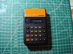 Calculator de birou vintage Omron 8P -an 1976 foto