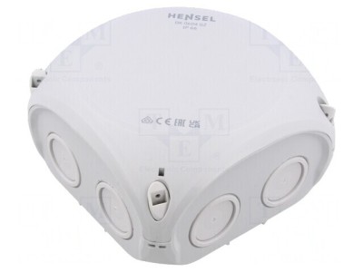 Cutie de conexiuni IP66 130x130x77mm Gri foto