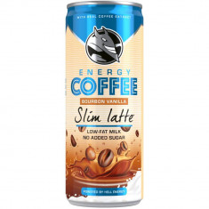 Energizant Hell Energy Coffee Slim Latte, 250 ml, Bautura Energizanta Hell Energy Coffee Slim Latte, Bautura Energizanta cu Cafea, Bautura Energizanta foto