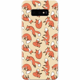 Husa silicon pentru Samsung Galaxy S10 Lite, Red Foxes