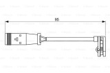 Senzor Avertizare Uzura Placute Frana Bosch 1987473036 Mercedes-Benz Sprinter Vito VW Crafter