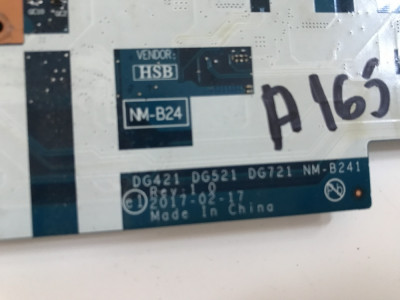 Placa de baza defecta Lenovo Ideapad 320 - 15IKB A165 foto