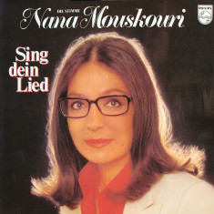 Vinil Nana Mouskouri – Sing Dein Lied (VG)