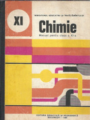 Chimie. Manual clasa a XI-a / 1988 / cartonat foto