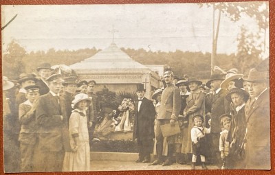 MONUMENTUL ROMANESC din CIMITIRUL ULM/C.P.ILUSTRATA NECIRCULATA foto