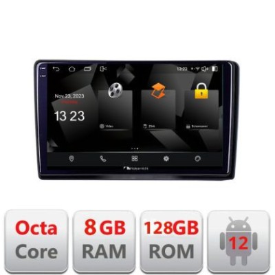Navigatie Nissan Navara 2006-2014 5960Pro-NAVARA Android Octa Core Qualcomm 2K Qled 8+128 DTS DSP 360 4G Optical CarStore Technology foto