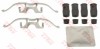 Set accesorii, placute frana CITROEN DS5 (2011 - 2015) TRW PFK681