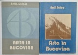Arta in Bucovina - Ghid Biobibliografic, Volumele I-II, Emil Satco, 1984, Editura Comitetul Judetean Suceava, Coperta Brosata
