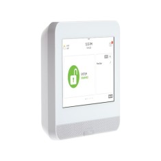 Centrala IQ4 Hub, Wi-Fi, LTE, 128 zone, PowerG, Z-Wave, ecran 7&#039; - DSC IQPH3AB SafetyGuard Surveillance