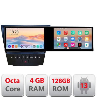 Navigatie Lexus GS-04 2004-2011 Kit- GS-04 Edotec 2 ecrane 8 core 4+128 21.6 inch Incell android Wifi 5Ghz gps internet CarStore Technology foto