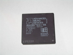 Procesor AMD 486 dx2-66 MHz A80486DX2-66 CPU Vintage foto