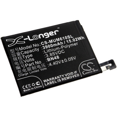 Acumulator Xiaomi BN48, Li-Ion 4000mAh (Xiaomi Redmi Note 6) compatibil foto