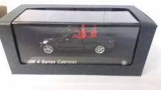 macheta bmw seria 4 ( f32 ) cabriolet - Iscale, scara 1/43, dealer edition. foto