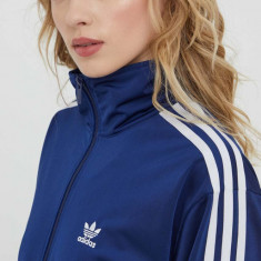 adidas Originals bluză femei, culoarea bleumarin, cu imprimeu IL3816