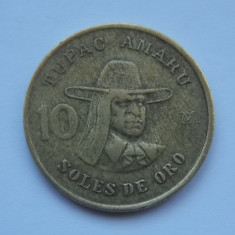 10 soles de oro 1979 Peru