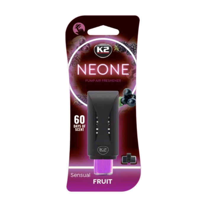 Odorizant auto grila ventilatie Puf-Puf K2 Neone Sensual Fruit