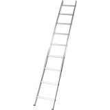 Evotools 677989 - Scara constructii simpla 2.55 m 150 kg 9 trepte tronson