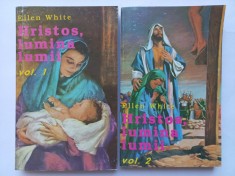ELLEN WHITE - HRISTOS, LUMINA LUMII SAU DORINTA VEACURILOR ( VOL. 1 + VOL. 2)