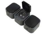 Conector alimentare AC 250VAC 16A cu &icirc;mpăm&acirc;ntare, soclu, 2P+PE, maro