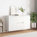 vidaXL Servantă, alb, 104x35x70 cm, lemn prelucrat