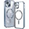 Husa pentru iPhone 14 Plus - Techsuit Luxury Glitter MagSafe - Light Blue
