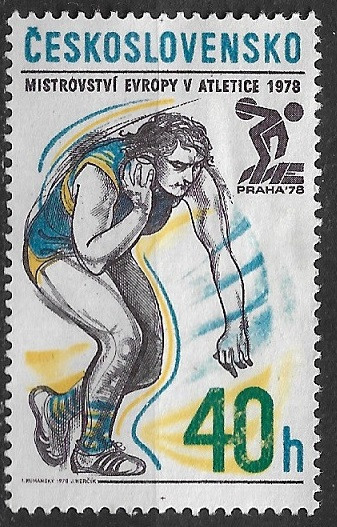 C2391 - Cehoslovacia 1978 - Sport Yv.2267-9 neuzat,perfecta stare