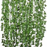 Hado 84 de picioare plante artificiale suspendate viță de vie falsă frunze de ie, Oem